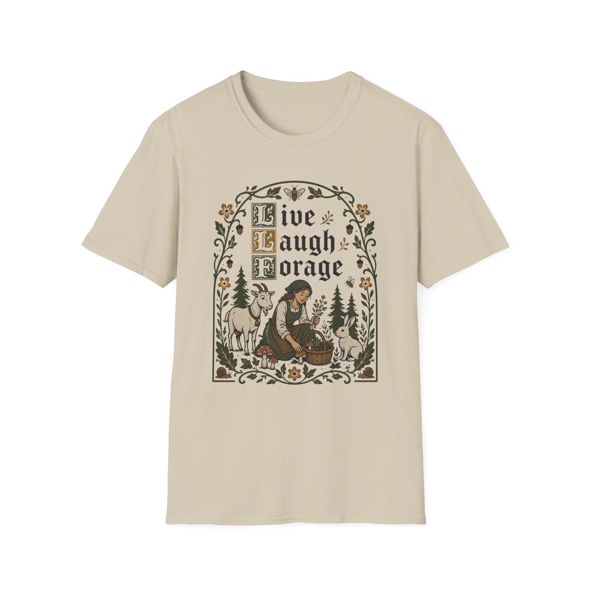 Live, Laugh, Forage T-Shirt