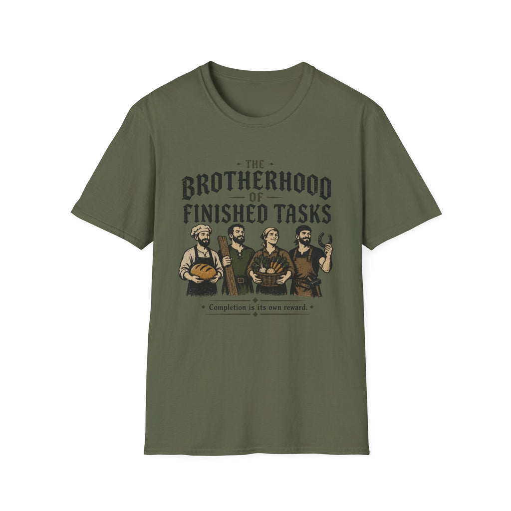 The Brotherhood of Finished Tasks T-Shirt