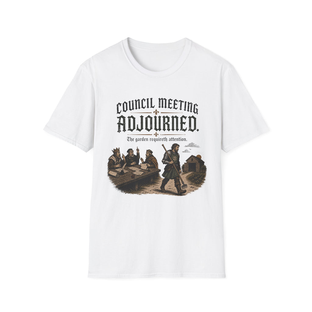Council Meeting Adjourned T-Shirt
