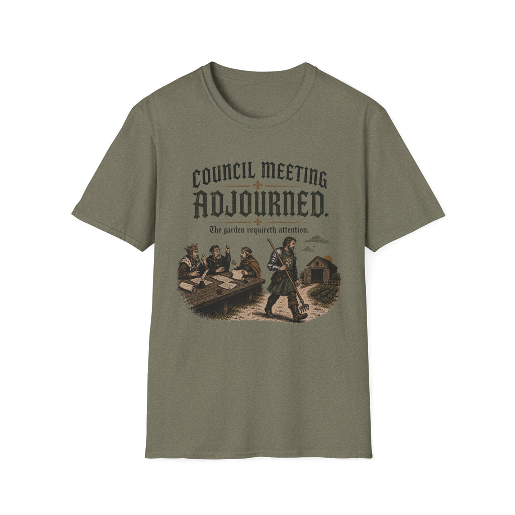 Council Meeting Adjourned T-Shirt