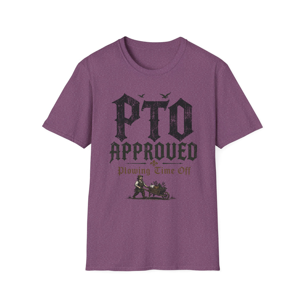 Plowing Time Off T-Shirt