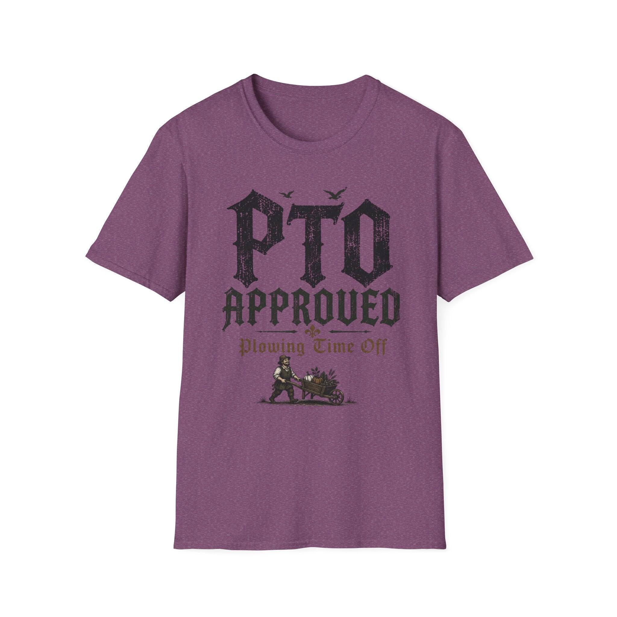 Plowing Time Off T-Shirt