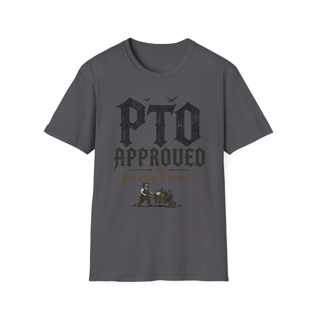 Plowing Time Off T-Shirt