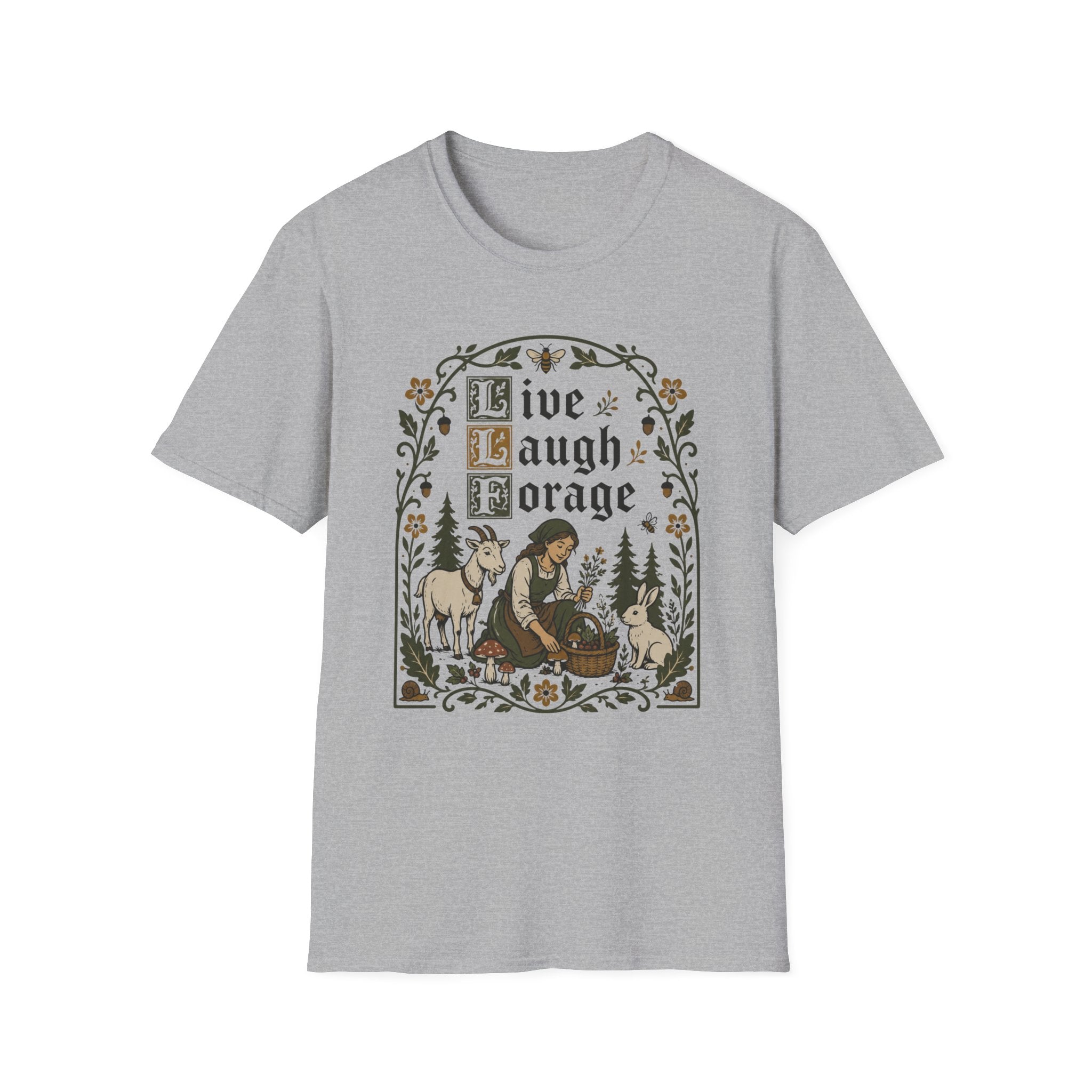 Live, Laugh, Forage T-Shirt