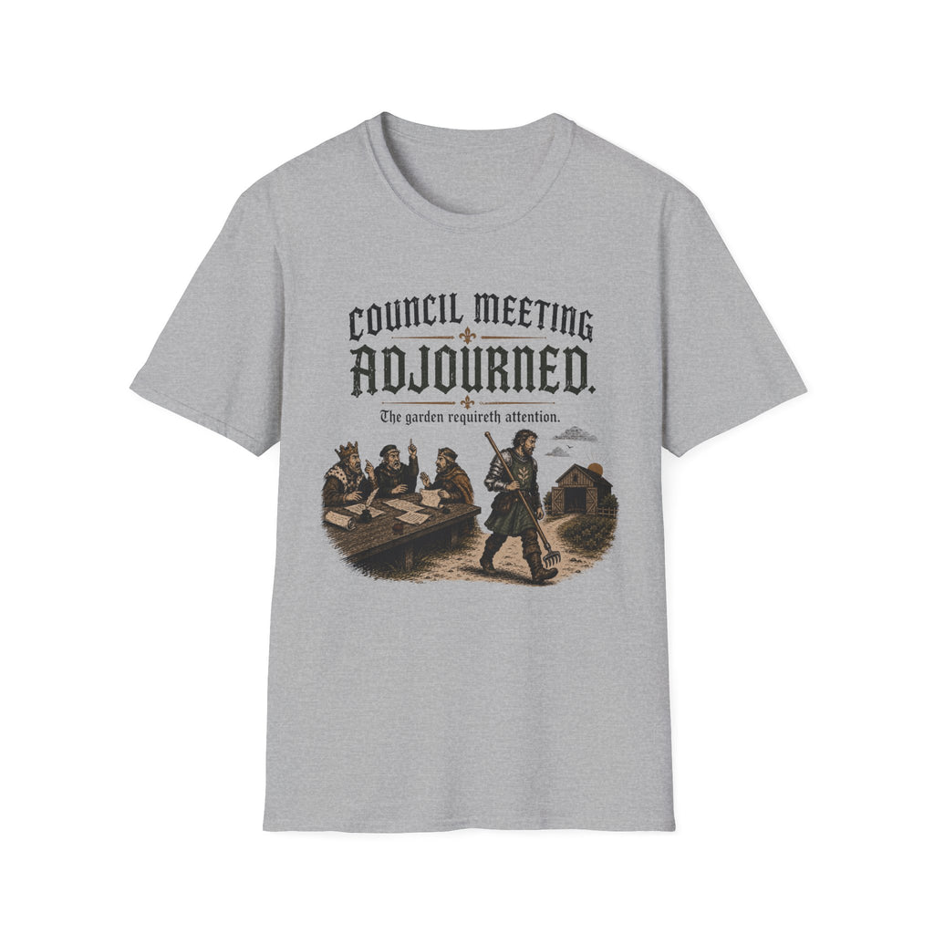 Council Meeting Adjourned T-Shirt