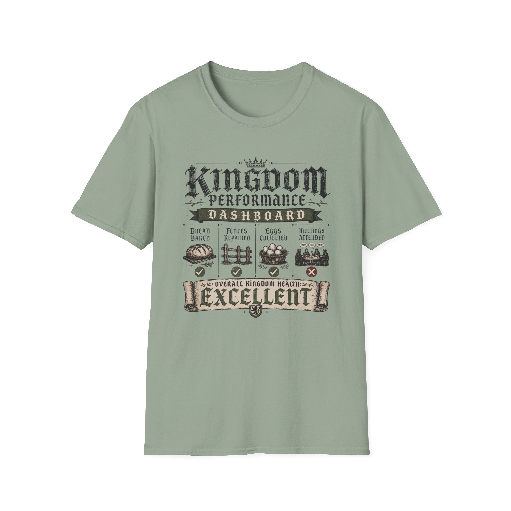 Kingdom Performance Dashboard T-Shirt