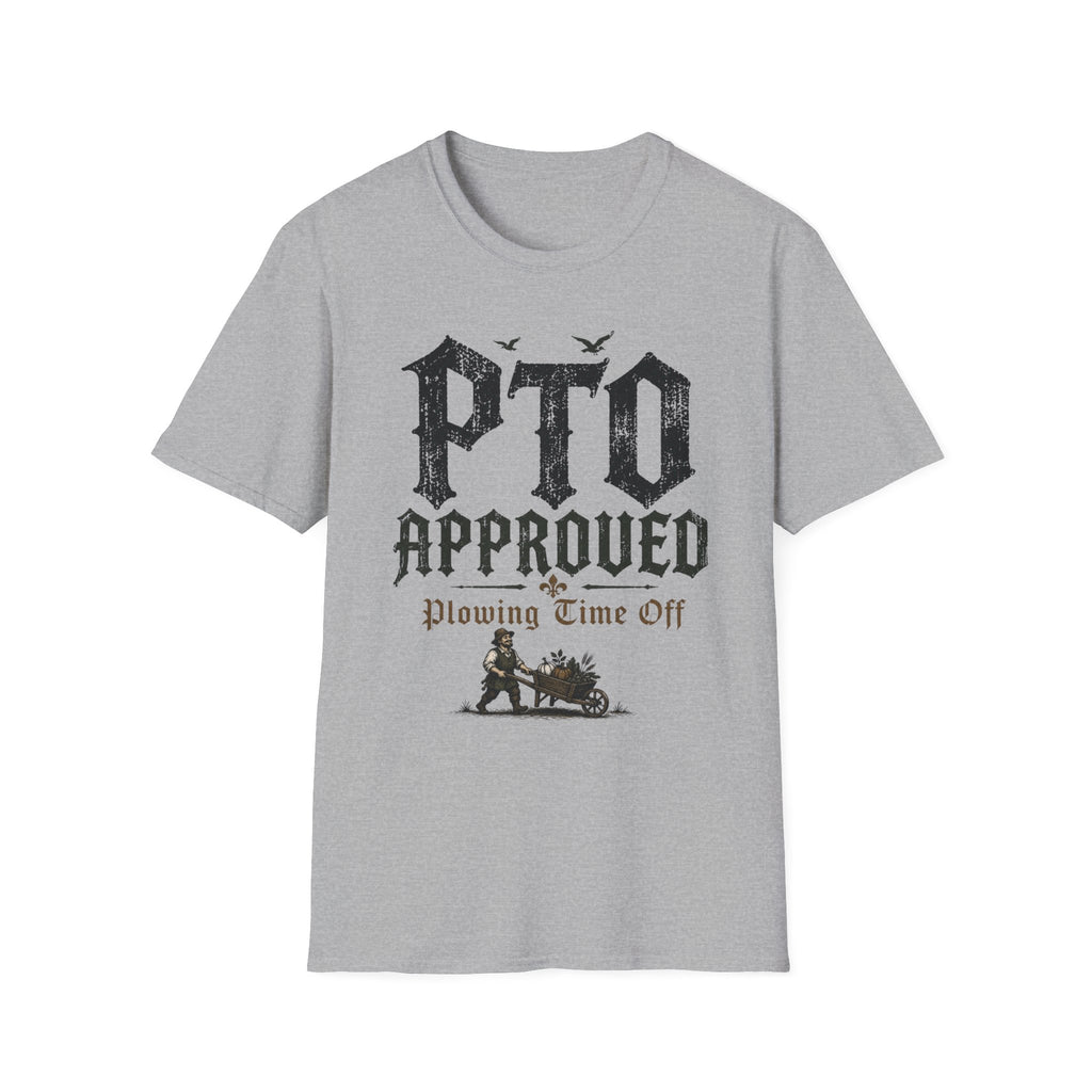 Plowing Time Off T-Shirt