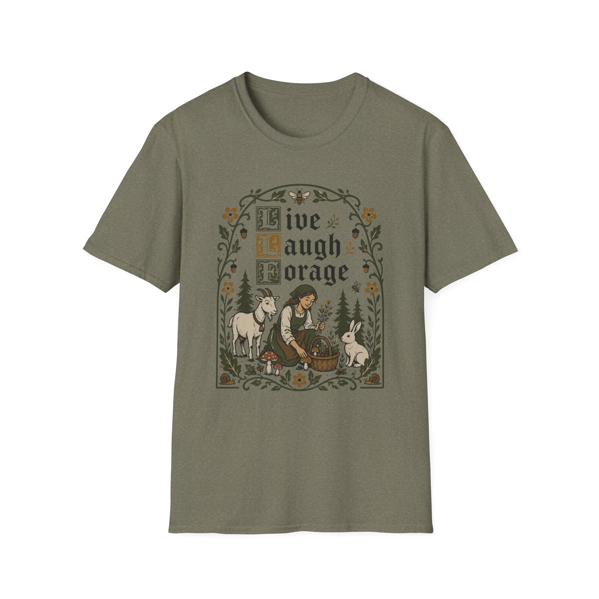 Live, Laugh, Forage T-Shirt