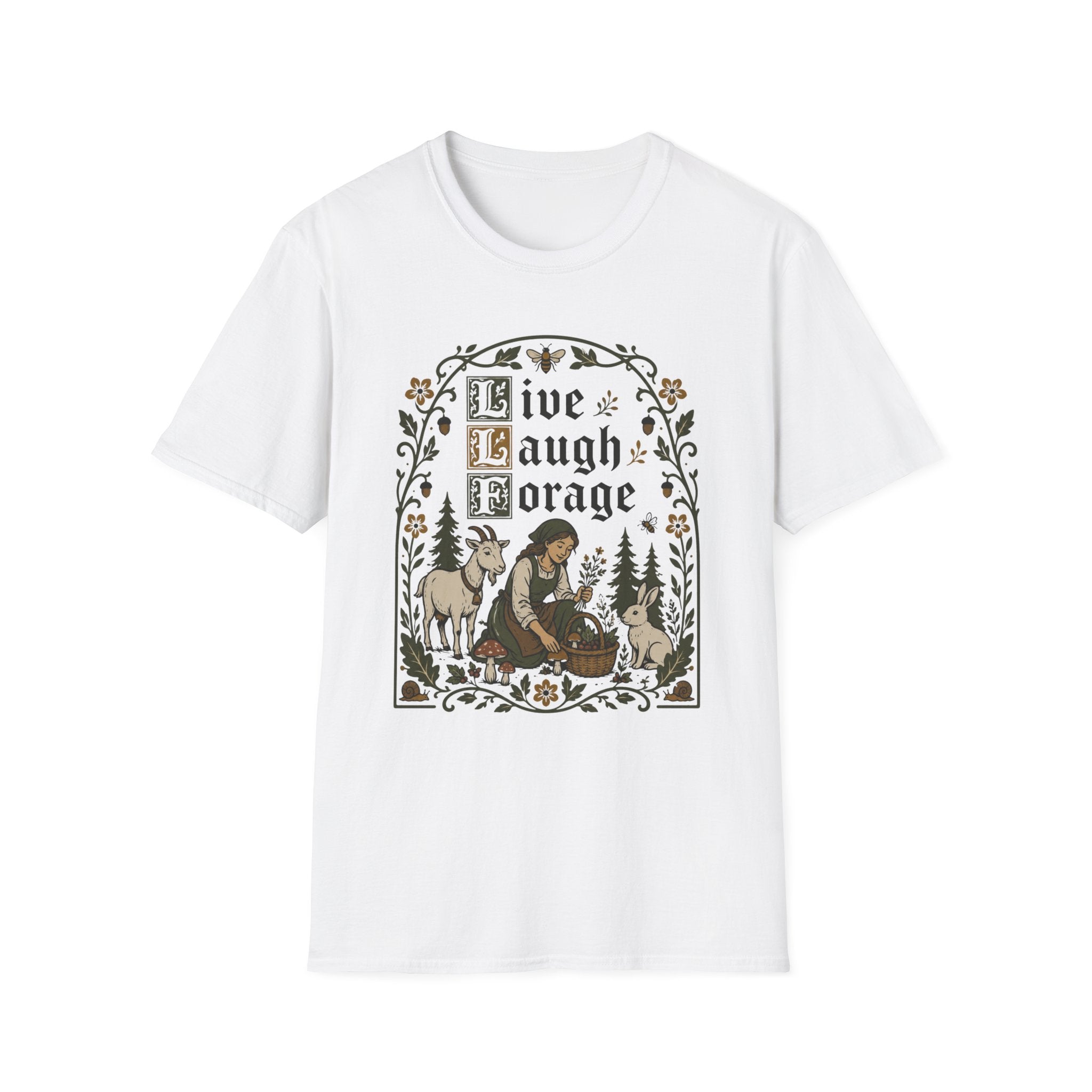 Live, Laugh, Forage T-Shirt