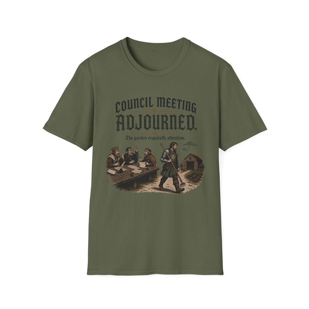 Council Meeting Adjourned T-Shirt