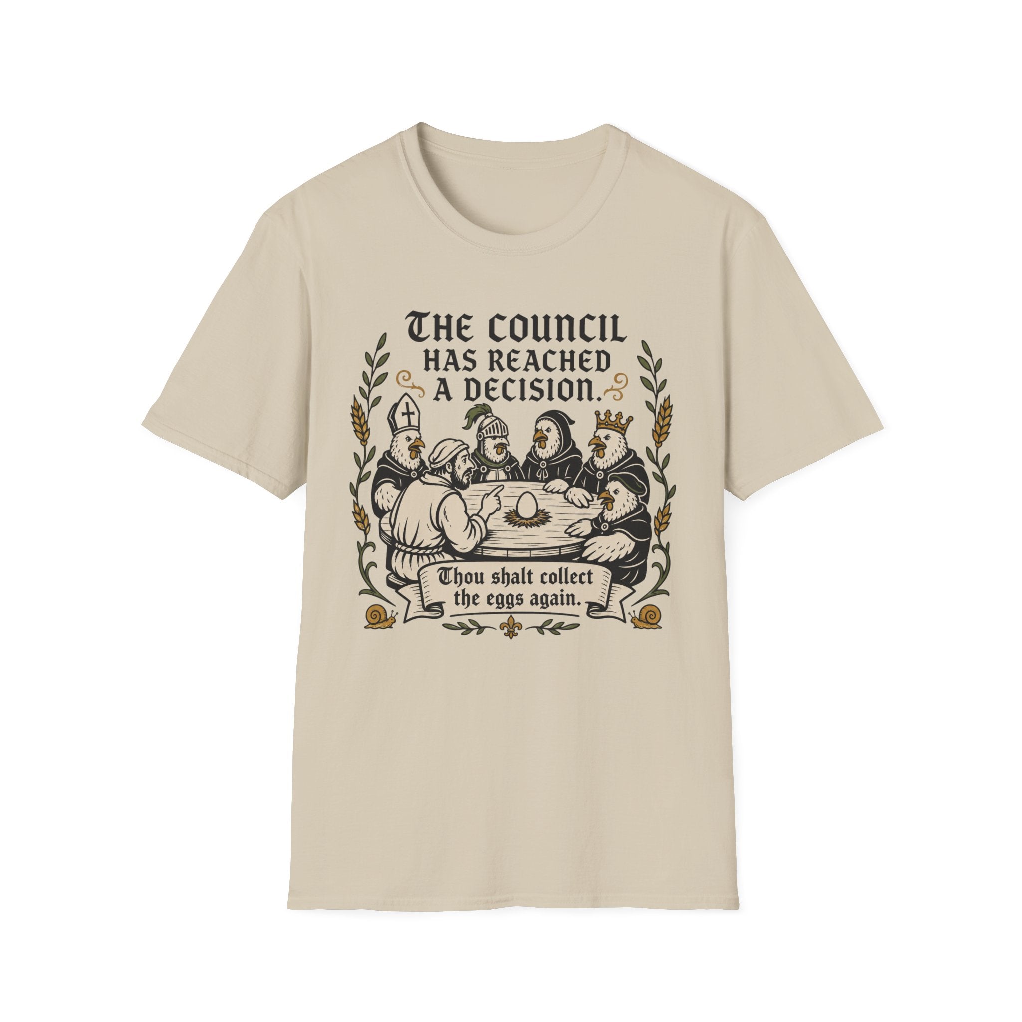 Thou Shalt Collect the Eggs Again T-Shirt