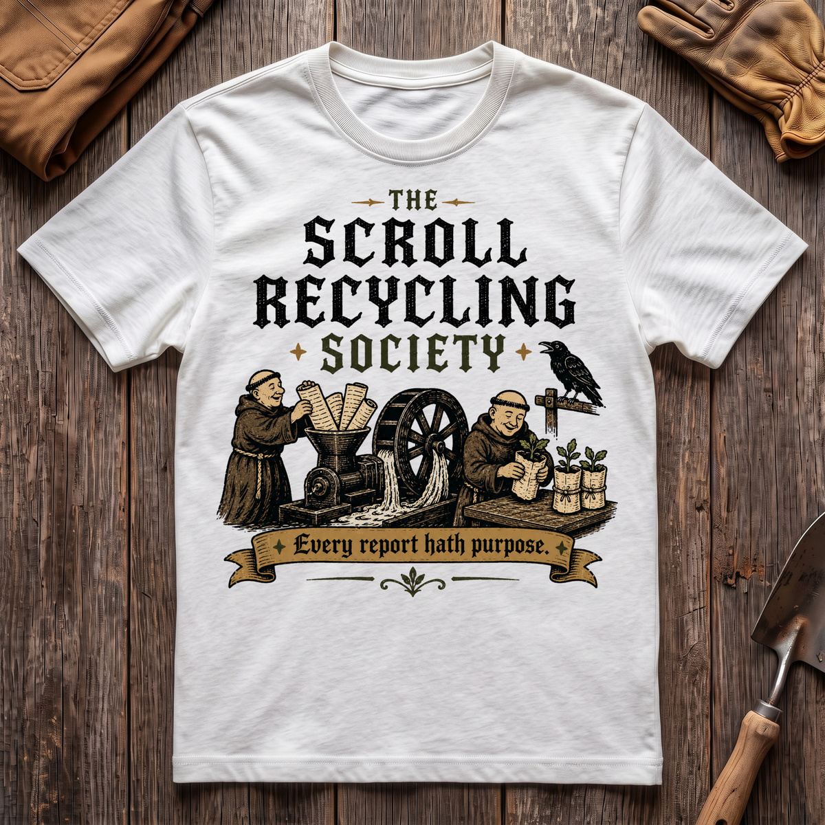 The Scroll Recycling Society T-Shirt