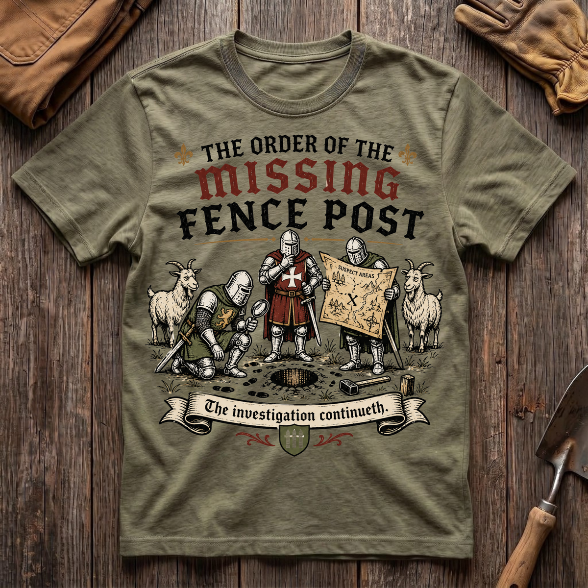 The Order of The Missing Fence Post T-Shirt