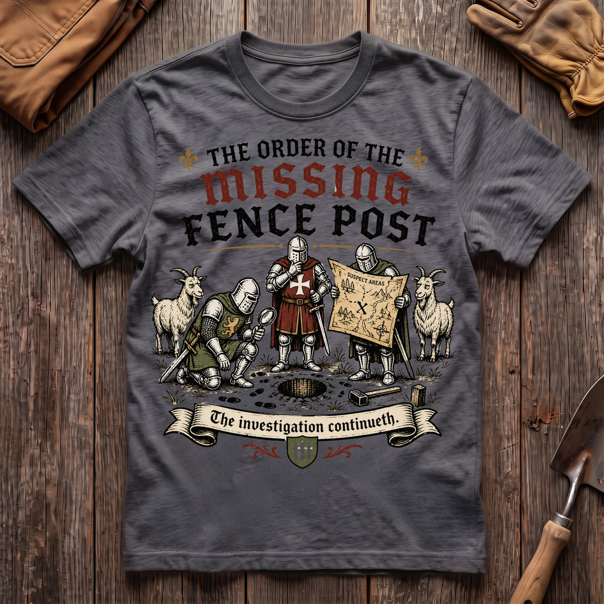 The Order of The Missing Fence Post T-Shirt