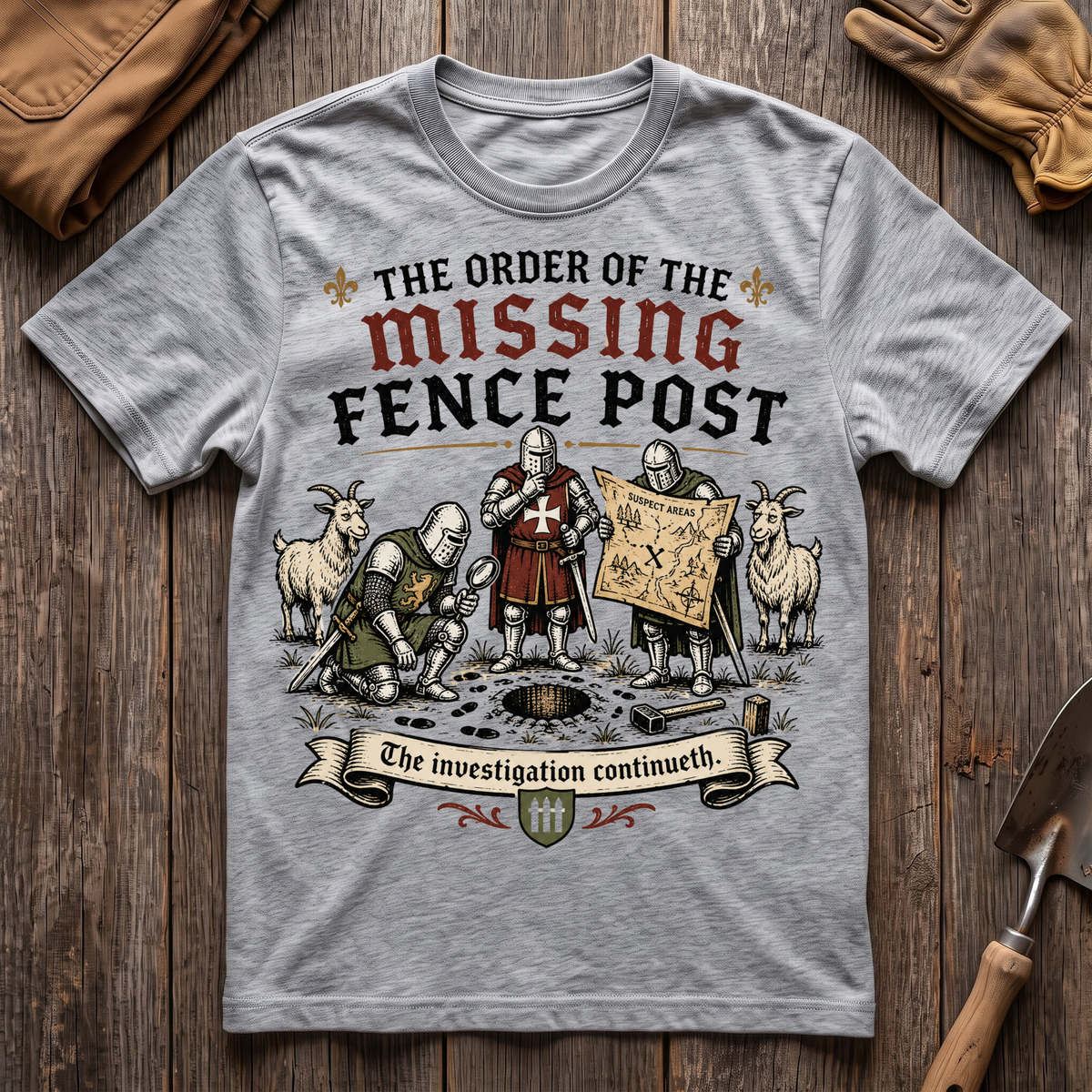 The Order of The Missing Fence Post T-Shirt