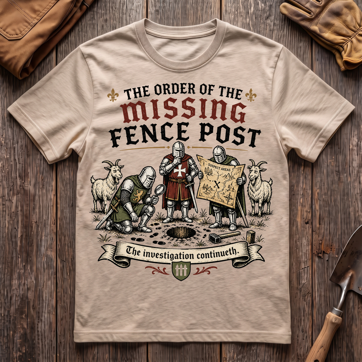 The Order of The Missing Fence Post T-Shirt