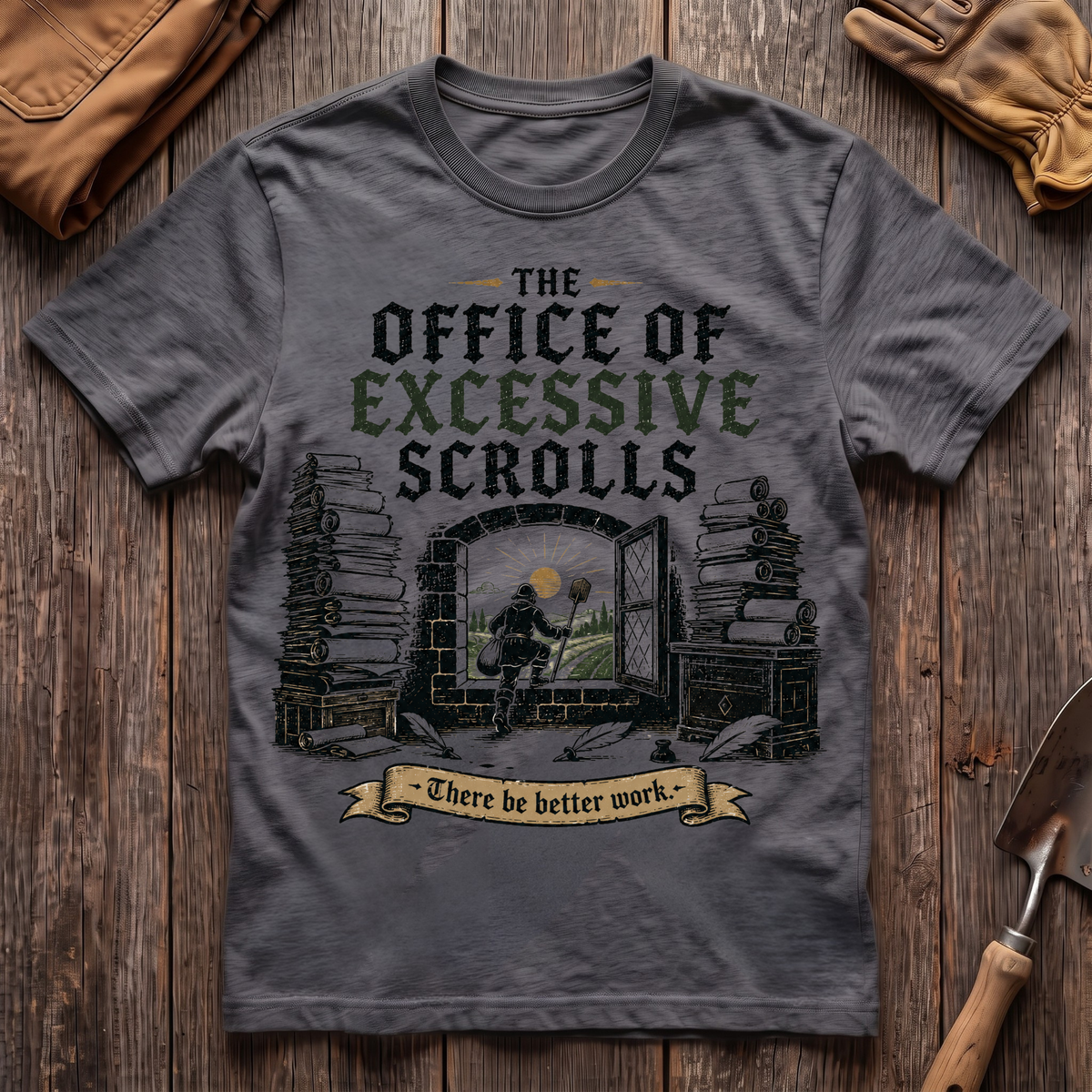 The Office of Excessive Scrolls T-Shirt