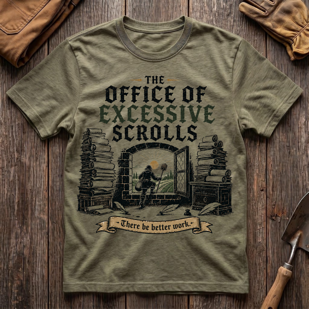The Office of Excessive Scrolls T-Shirt