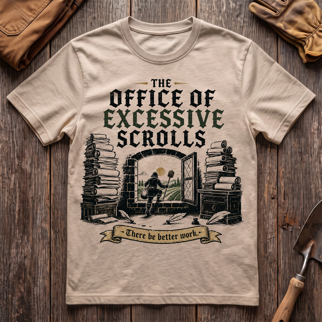 The Office of Excessive Scrolls T-Shirt