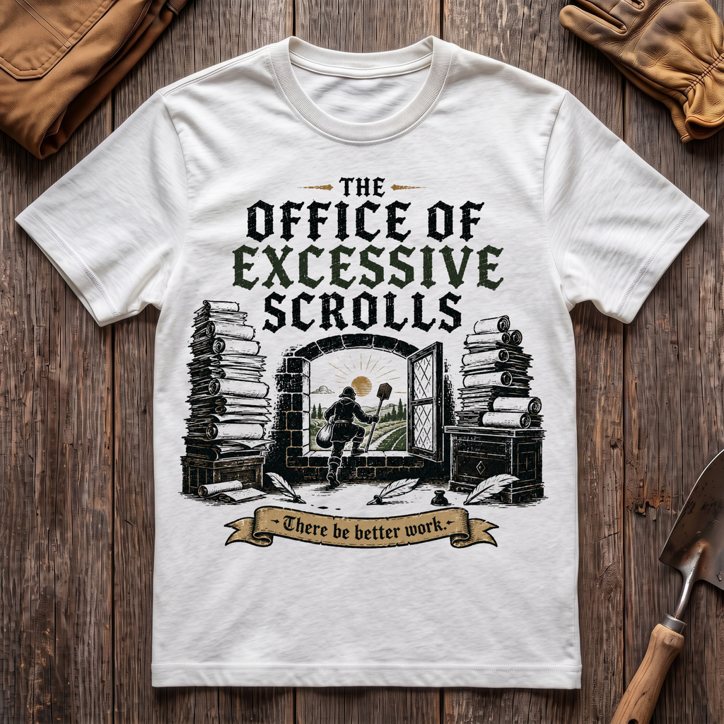 The Office of Excessive Scrolls T-Shirt