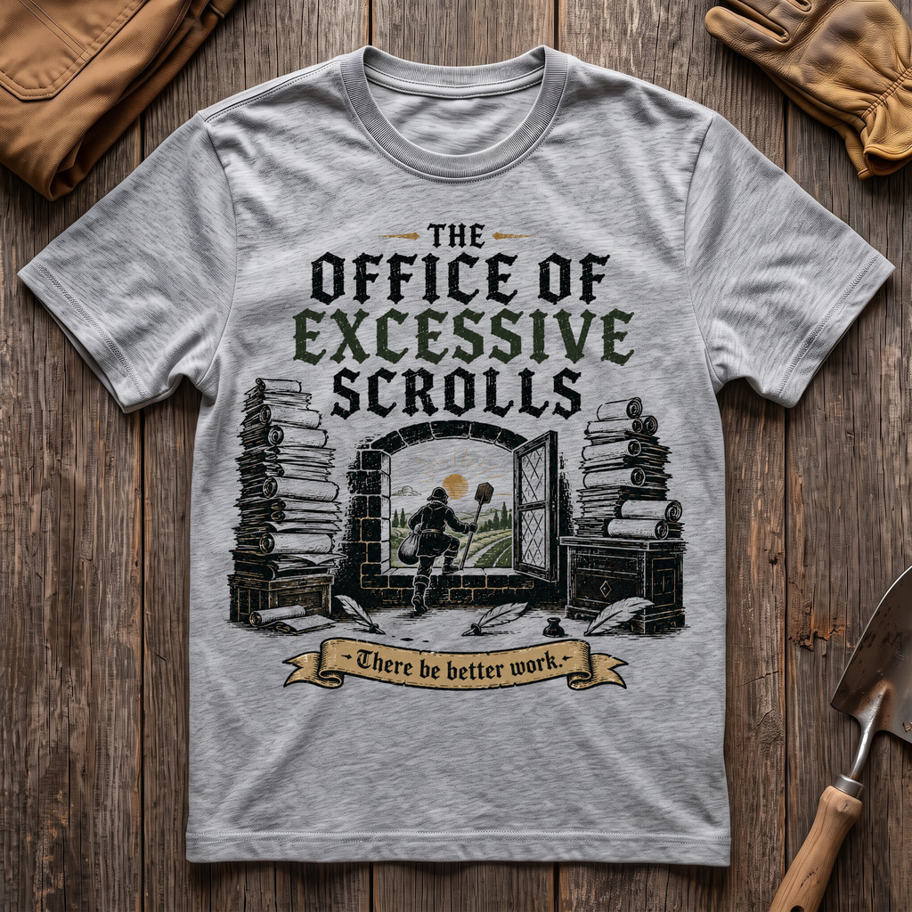 The Office of Excessive Scrolls T-Shirt