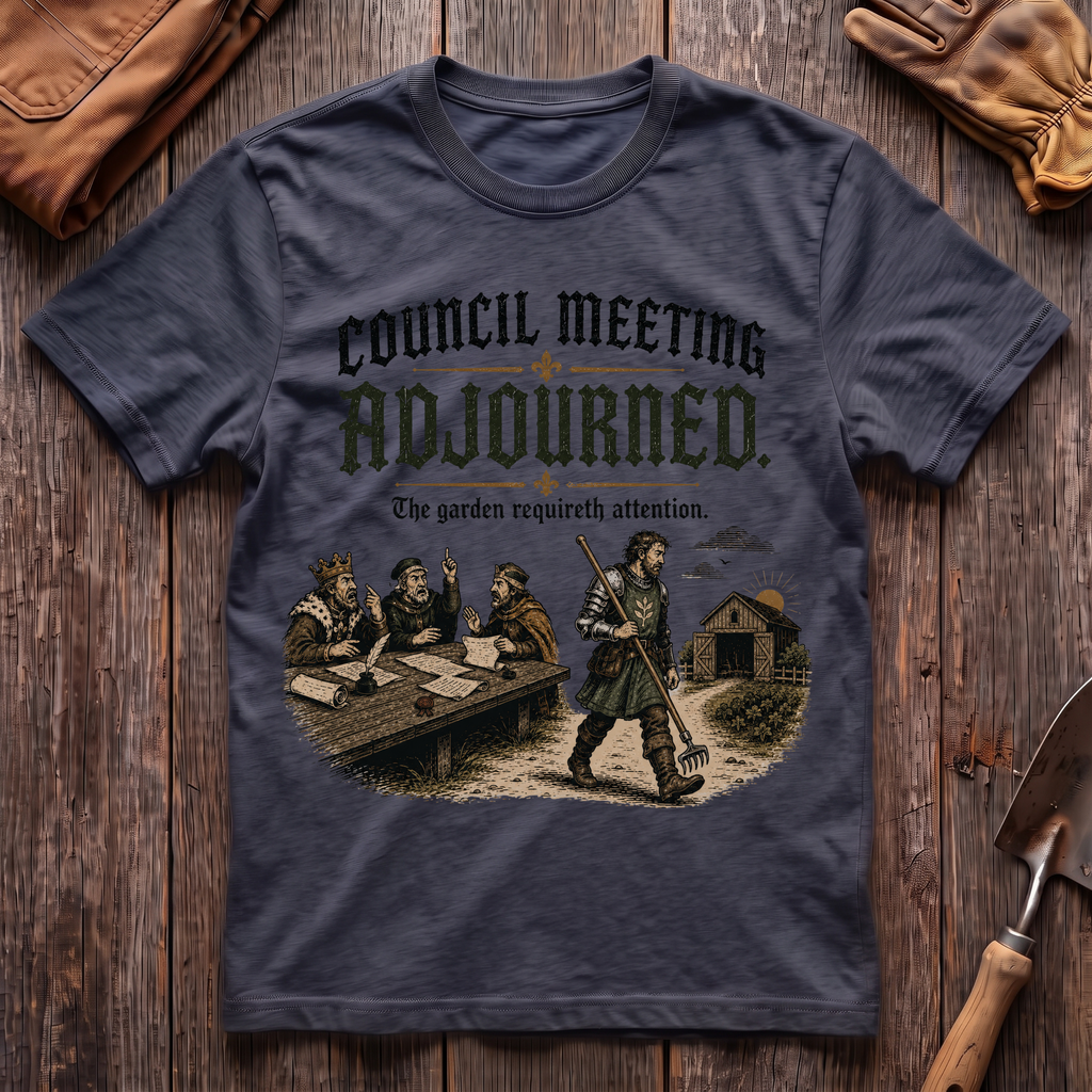 Council Meeting Adjourned T-Shirt