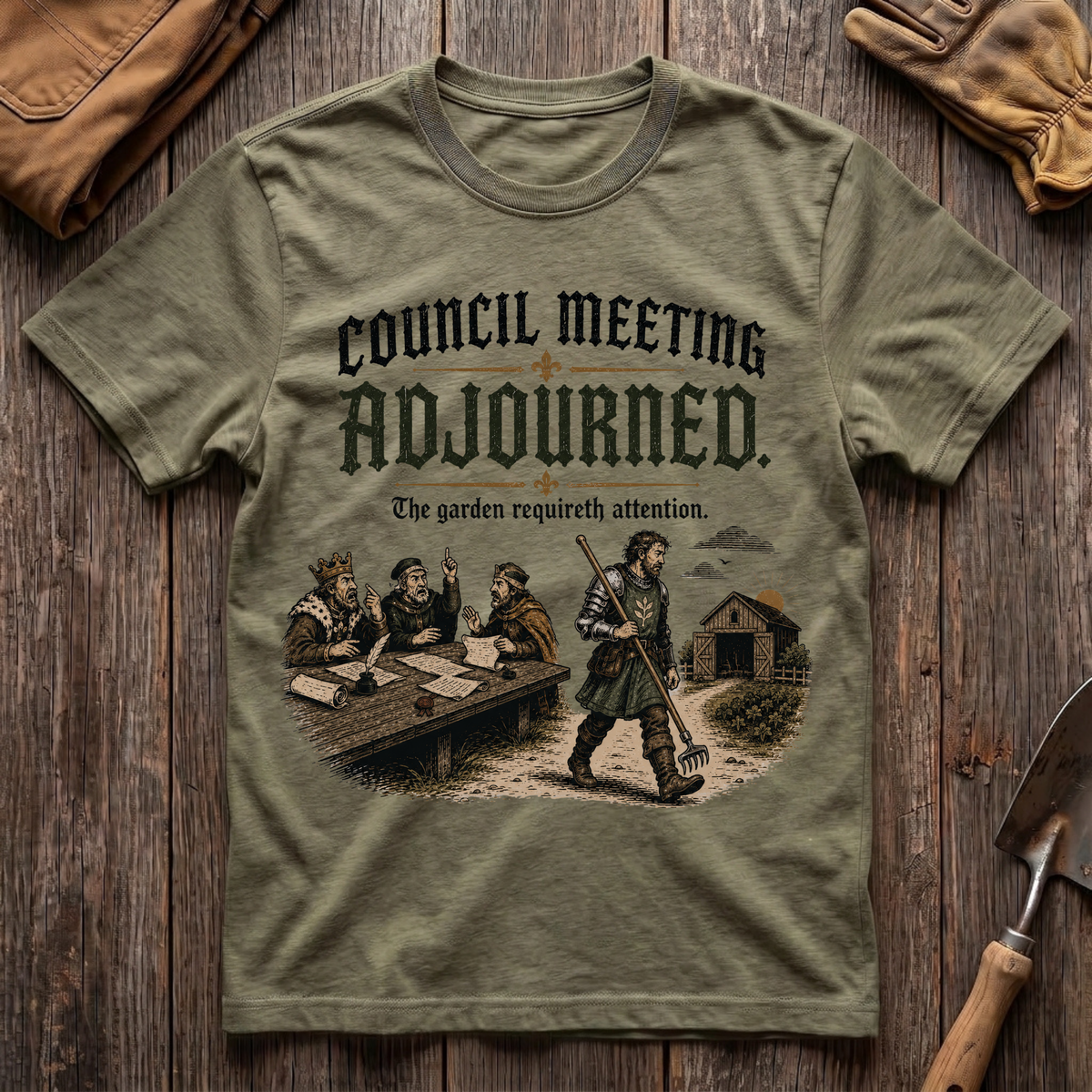 Council Meeting Adjourned T-Shirt
