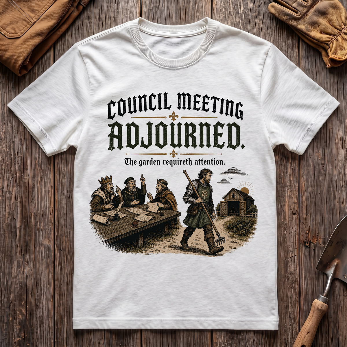 Council Meeting Adjourned T-Shirt