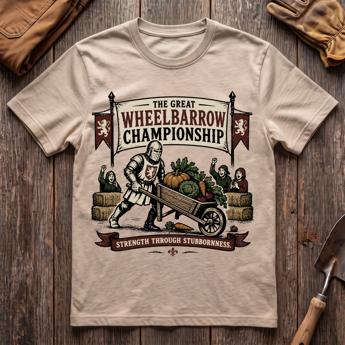 Wheel Barrow Championship T-Shirt