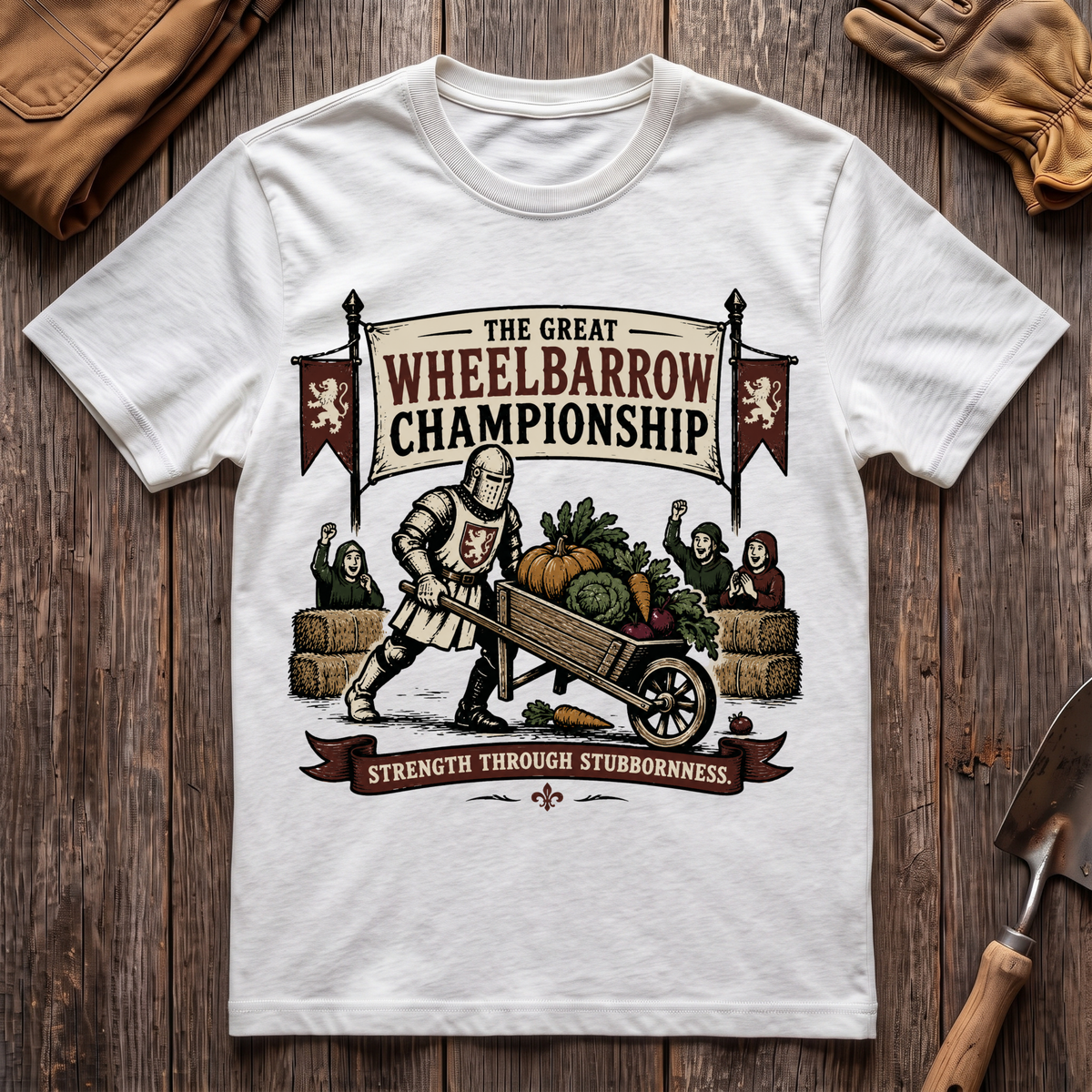 Wheel Barrow Championship T-Shirt