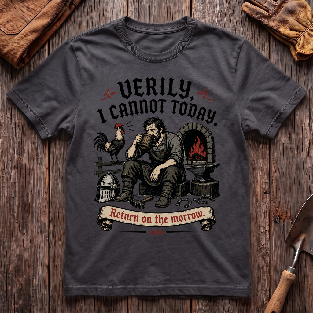 Verily I Cannot Today T-Shirt