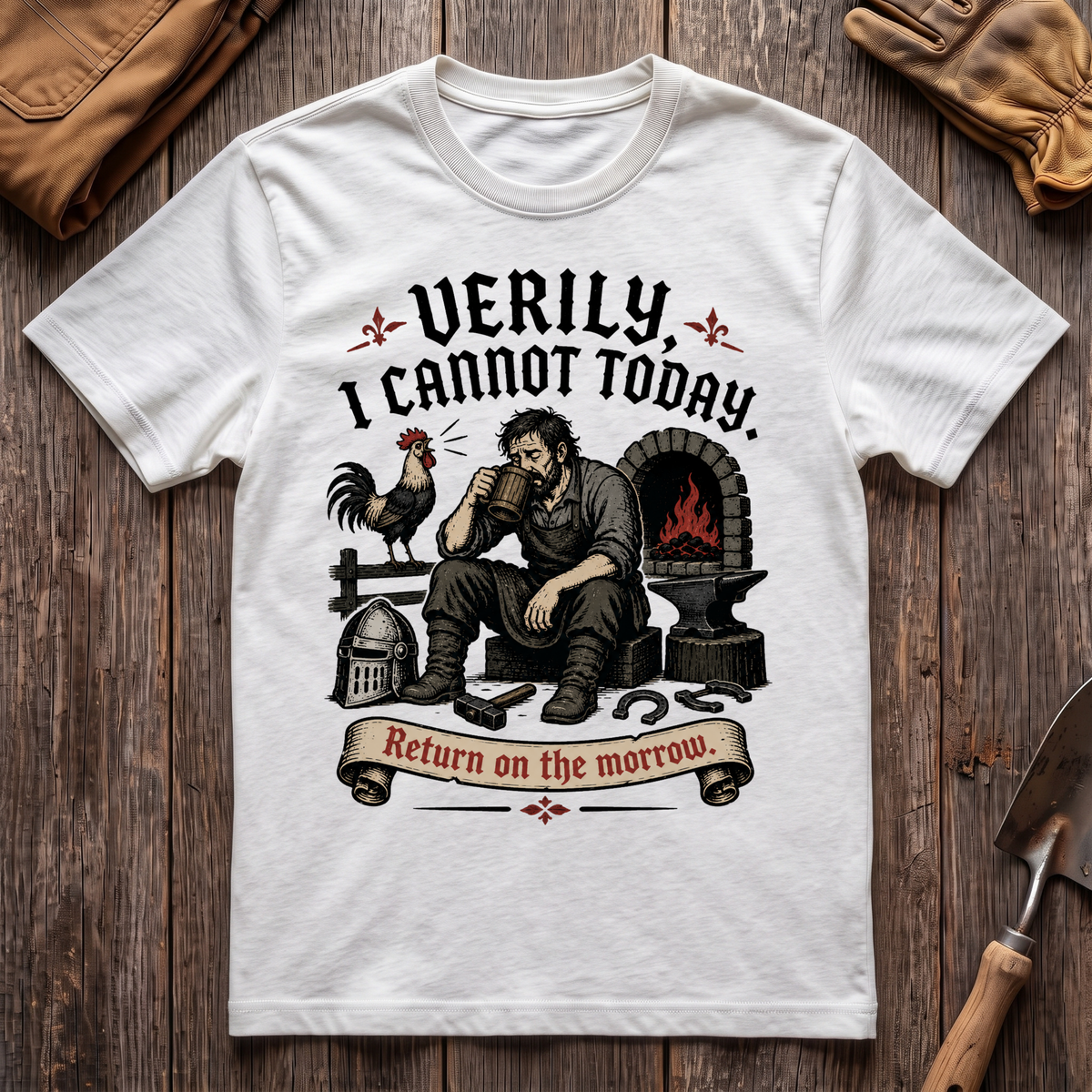 Verily I Cannot Today T-Shirt