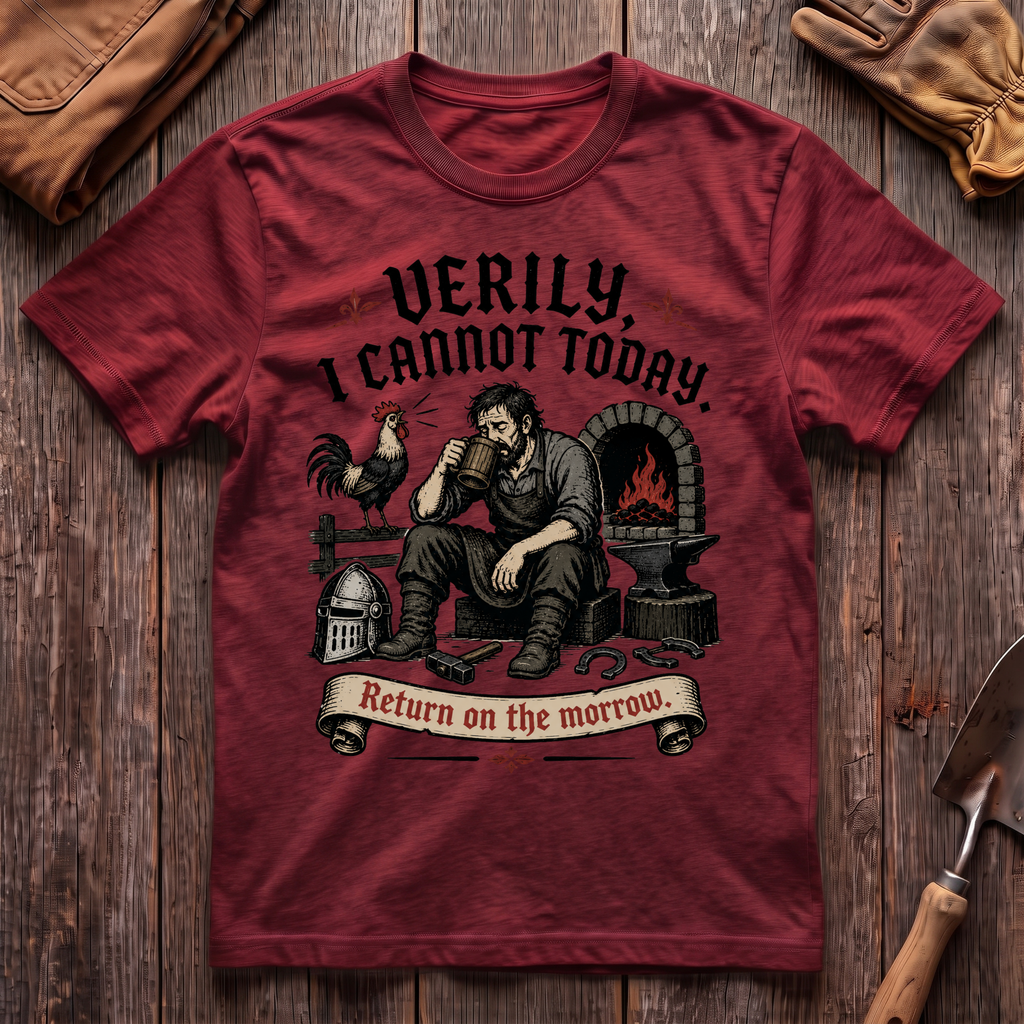 Verily I Cannot Today T-Shirt