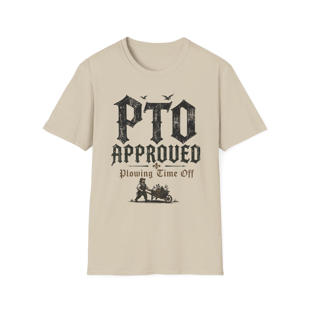 Plowing Time Off T-Shirt