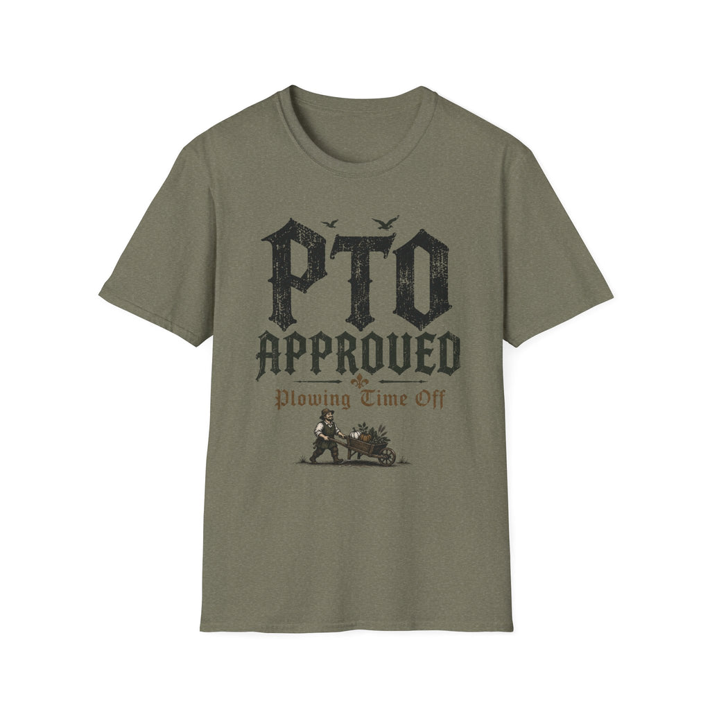 Plowing Time Off T-Shirt