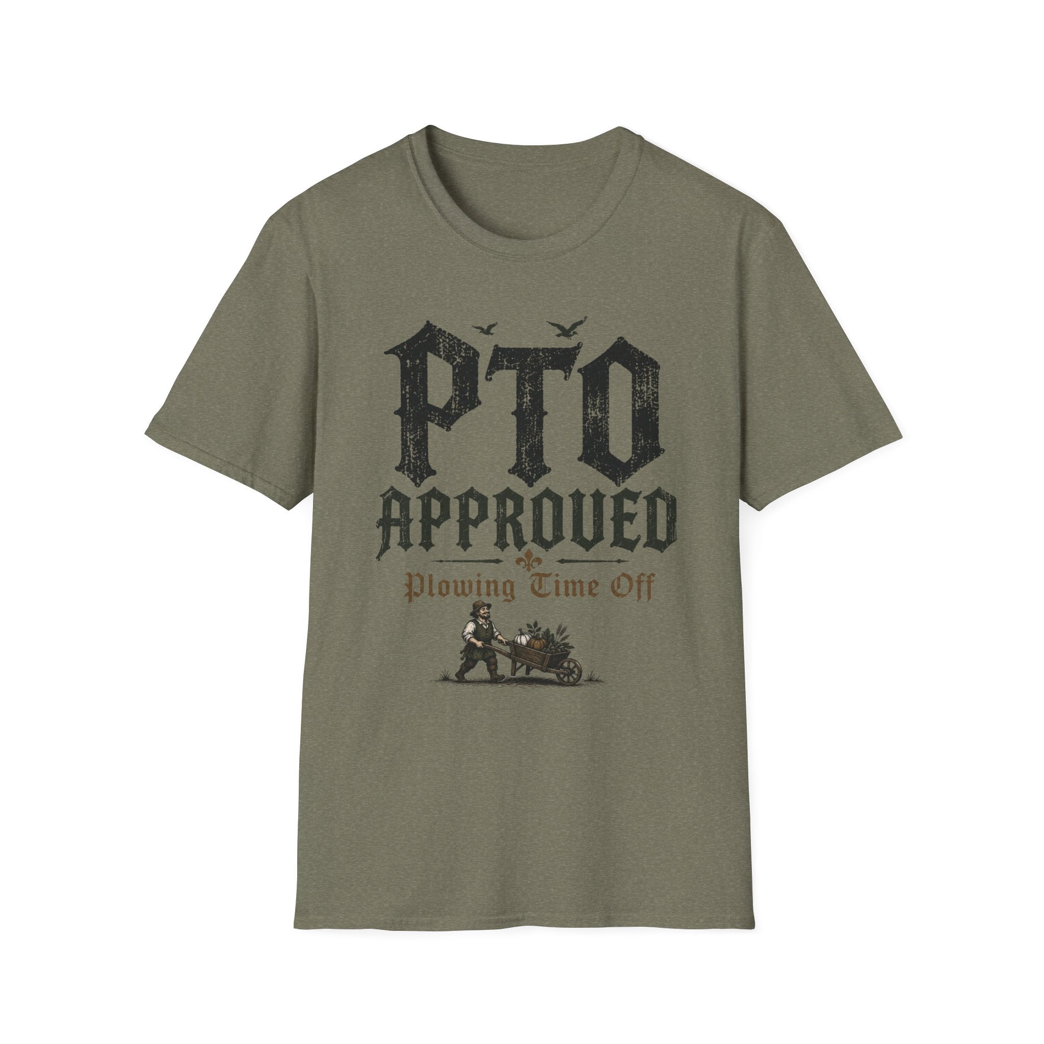 Plowing Time Off T-Shirt