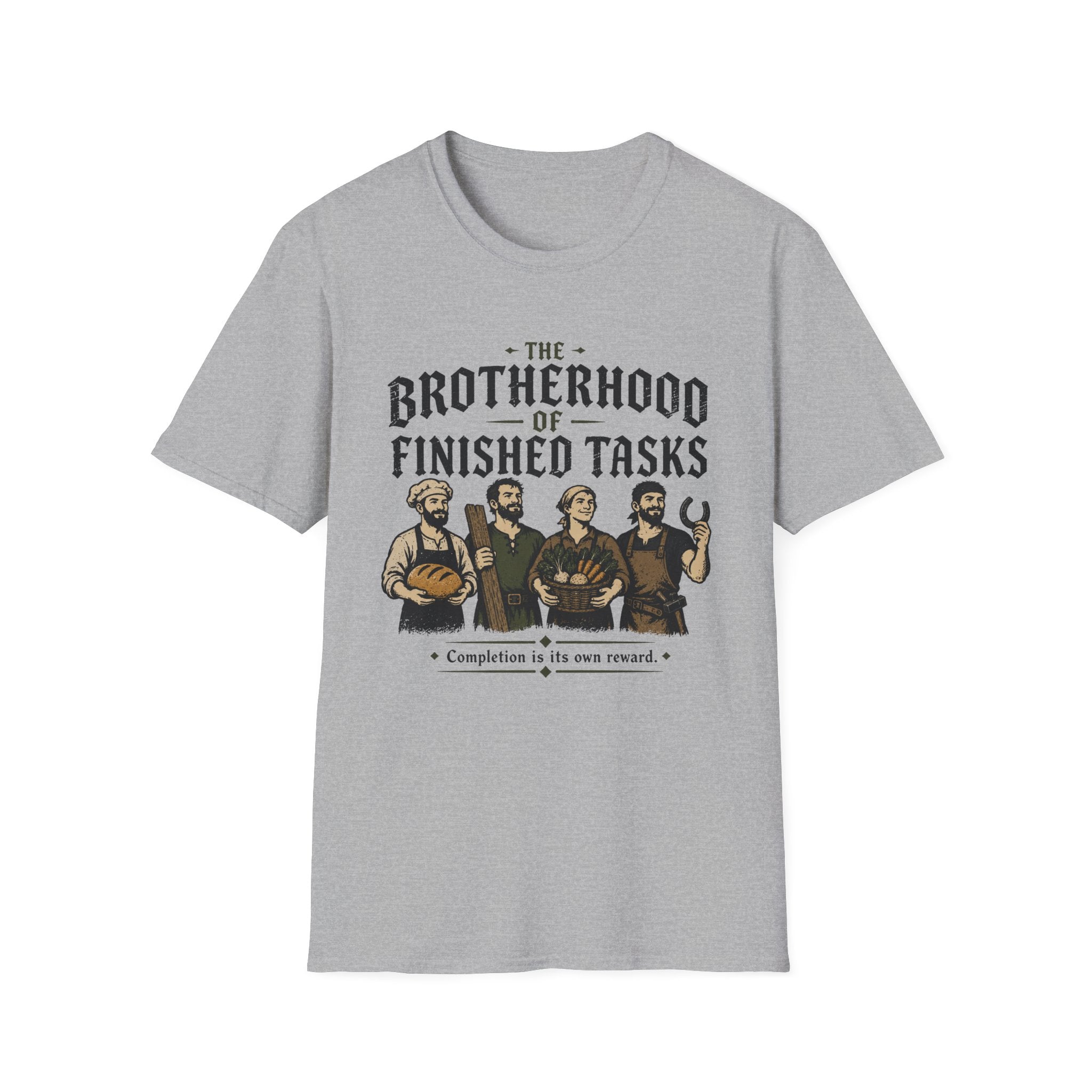 The Brotherhood of Finished Tasks T-Shirt