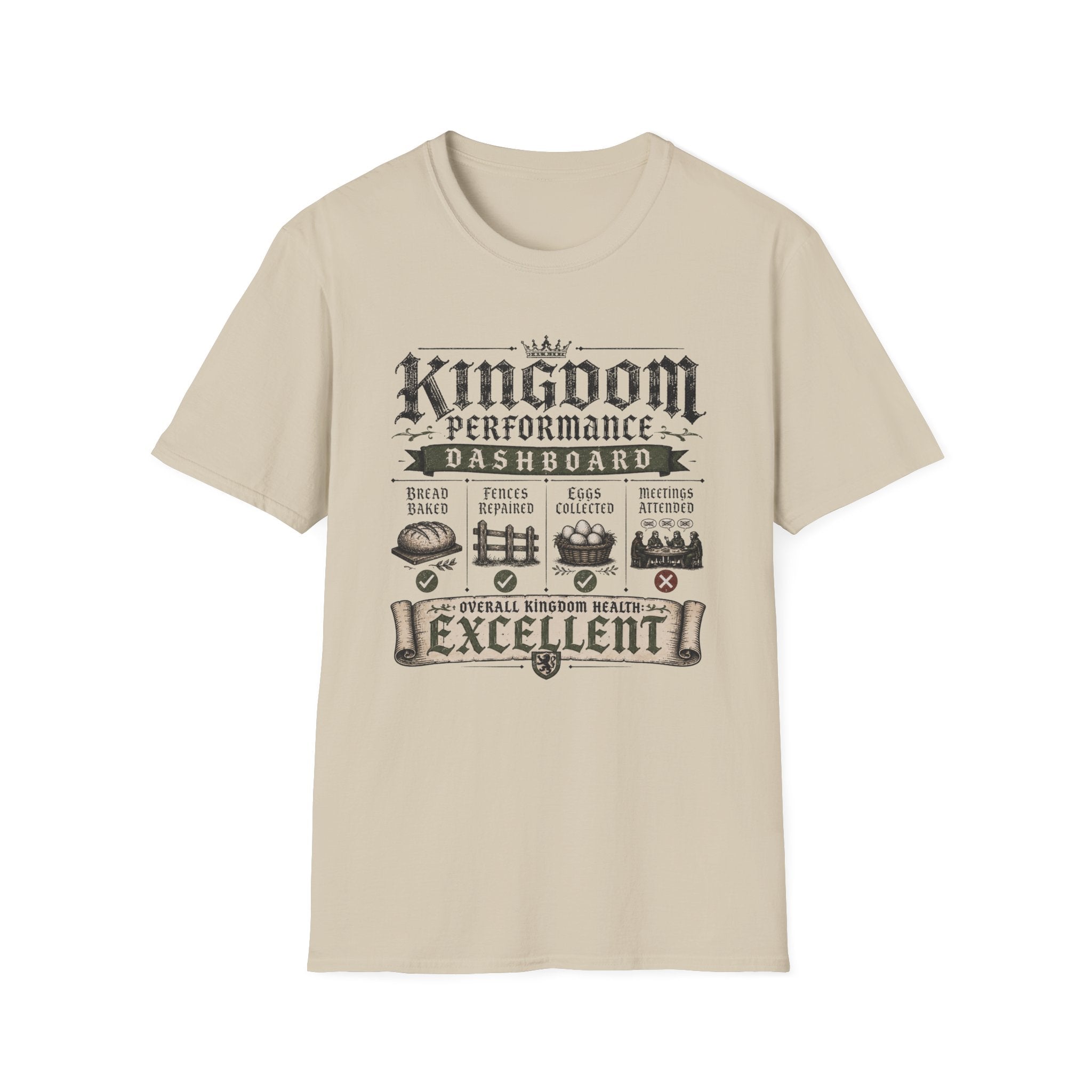Kingdom Performance Dashboard T-Shirt