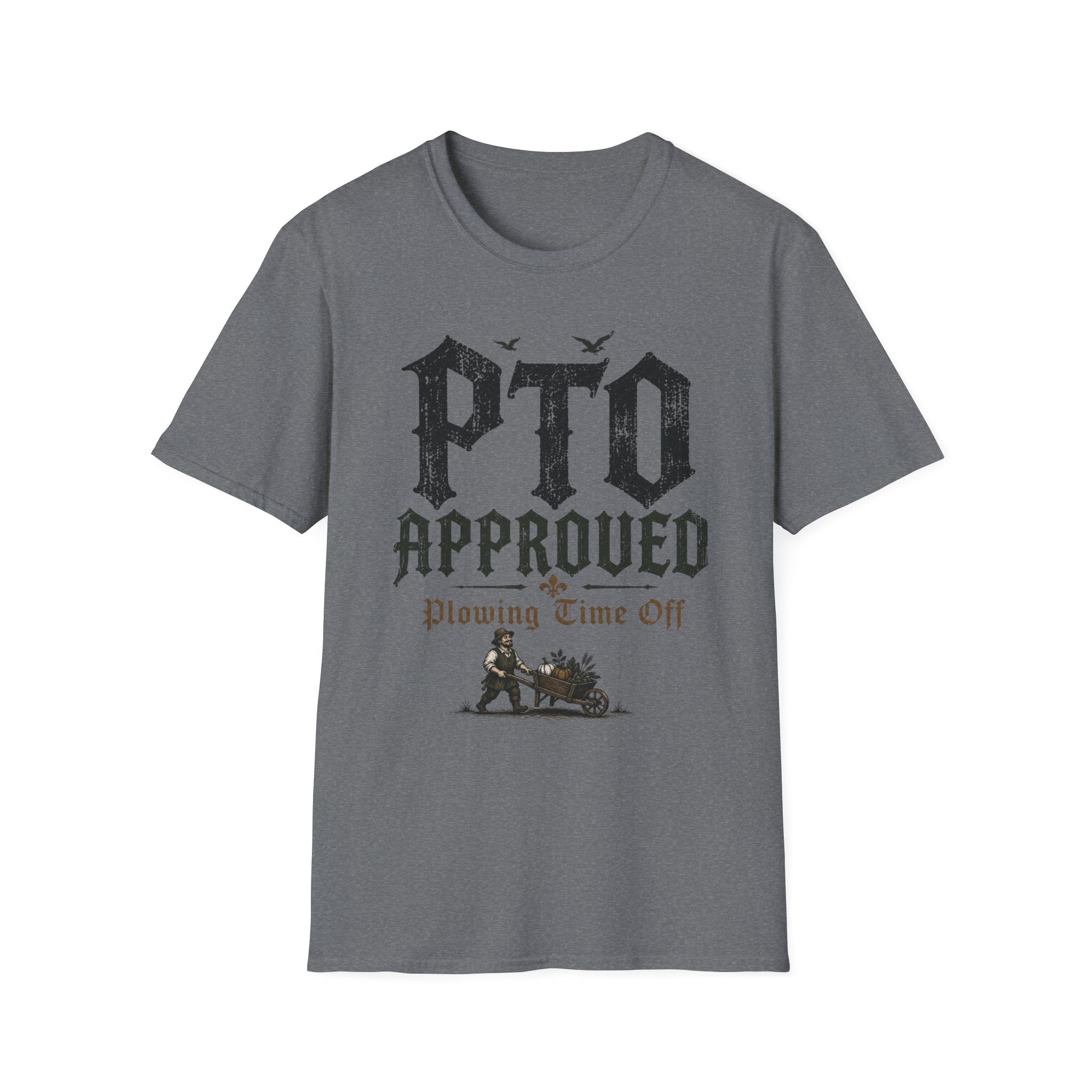 Plowing Time Off T-Shirt