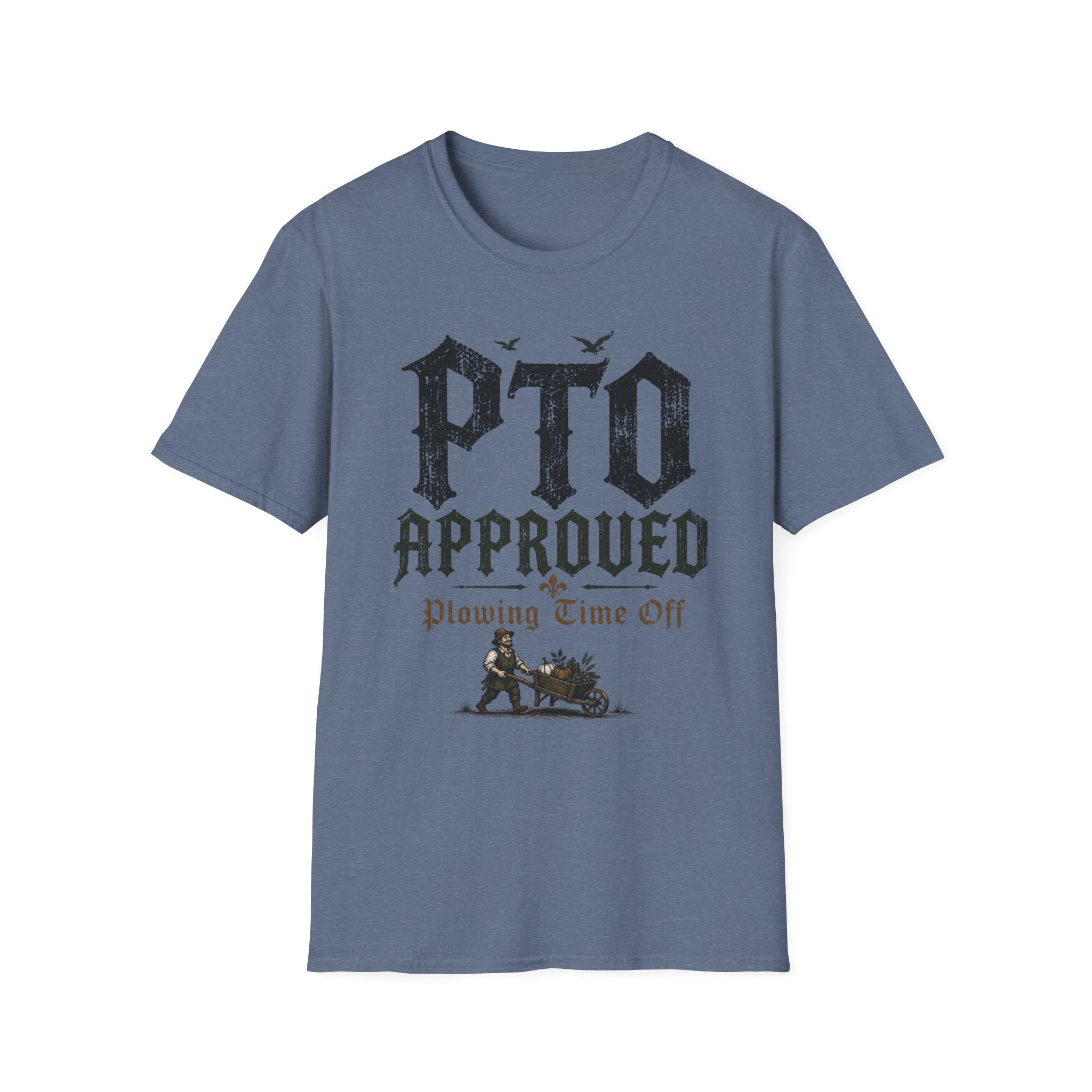 Plowing Time Off T-Shirt